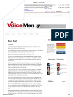 Tom Ball  a Voice for Men