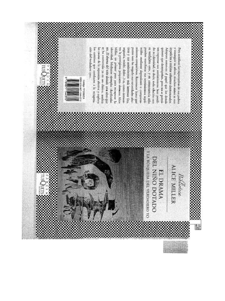 Miller Alice El Drama Del Niño Dotado PDF Unión Europea Adultos