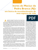 Artigo Agricultores Do Maciço Da Pedra Branca