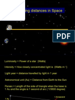 PP Measuring distances in space