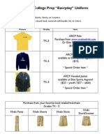 ARCP Uniform Picture Sheet