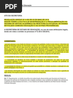 SEEDUC Resolução 4455.2010 Conexão Educação