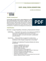 Docente y directivo con más de 30 años de experiencia en educación