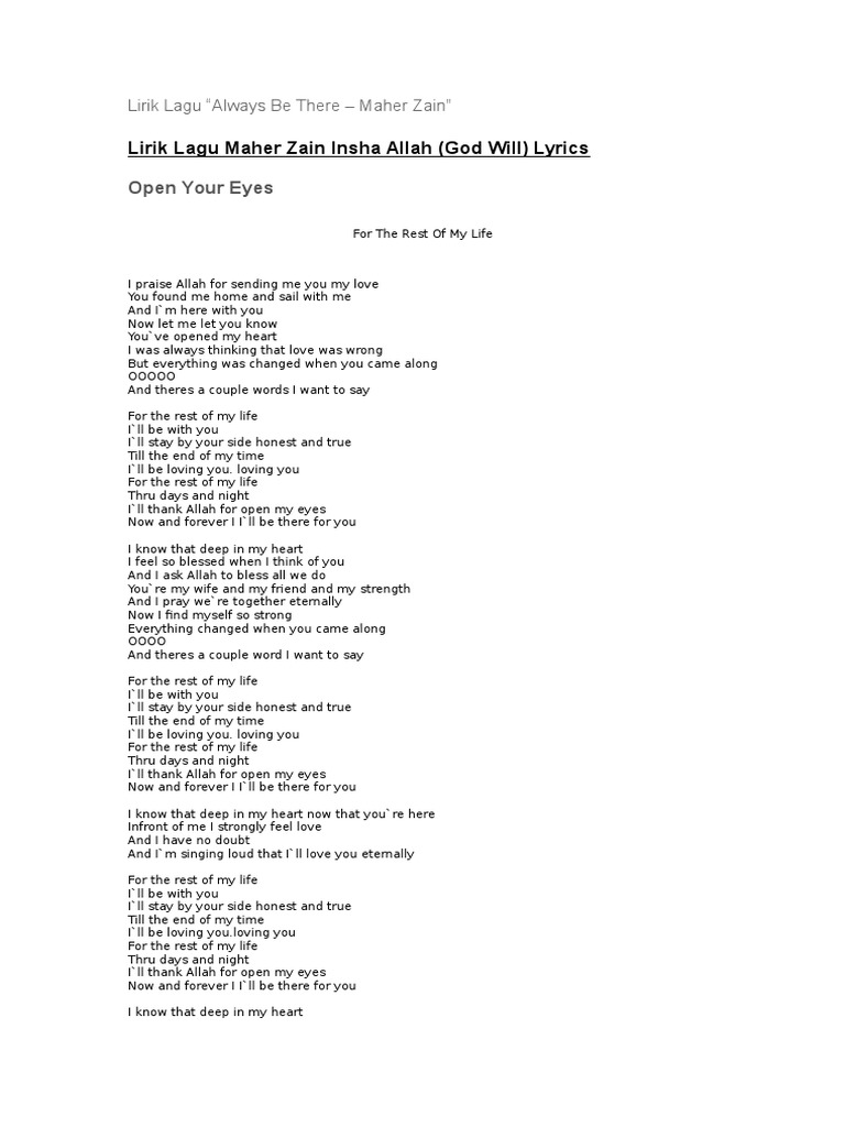 Maher Zain God In Islam