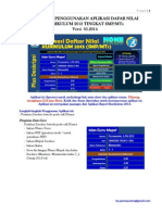 Petunjuk Penggunaan Aplikasi Daftar Nilai Kur 2013 SMP v.05.14