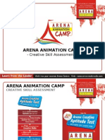 Arena Animation Camp: - Creative Skill Assessment