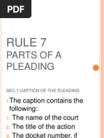 RULE 7 of The Rules of Court New (FINAL)