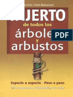 Injerto de Todos Los Arboles y Arbustos (Jean-Yves Prat. Ed Omega)