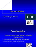Secreto Médico y Honorarios Profesionales.