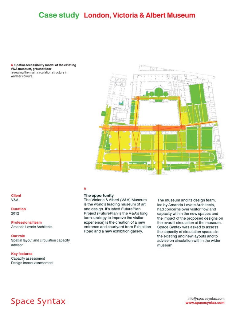 Case Study: London, Victoria & Albert Museum | PDF