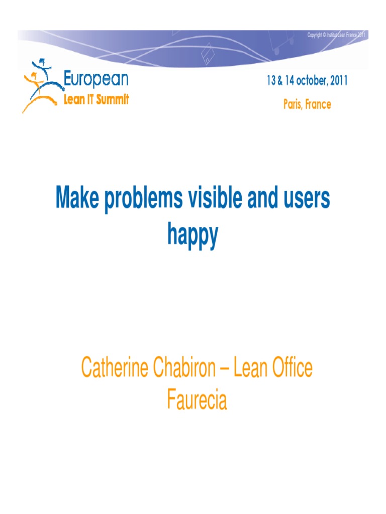 Hacer Visible Problemas | PDF | Itil | Copyright