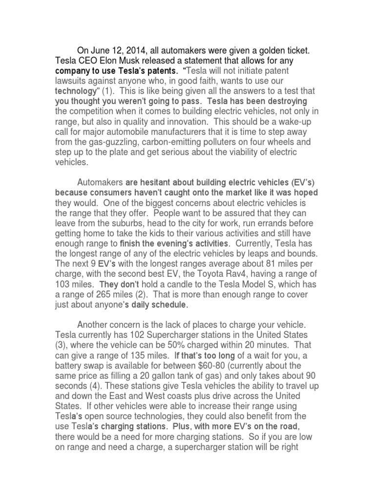 Tesla Persuasion | PDF | Technology & Engineering