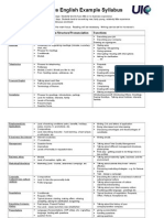 UIC Business English Example Syllabus