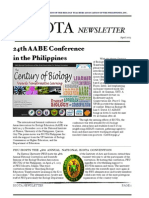 BIOTA - Newsletter 2013