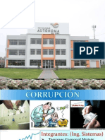 Cprrupción en El Peru