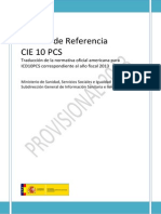 CIE 10 PCS M Referencia 2013