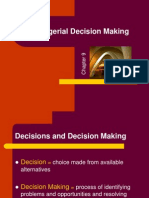 Managerial Decision Making