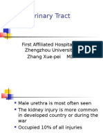 Genitourinary Tract Injuries: First Affiliated Hospital of Zhengzhou University Zhang Xue-Pei MD