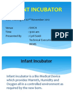 Infant Incubator Use Training by Cyril 2.11.12