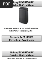 DeLonghi PACN130HPE Portable Air Conditioner Review