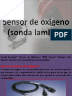 Sensor de Oxigeno