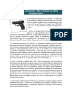 Aptitud Psicológica de Armas