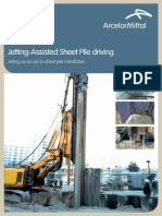 Jetting Assist Pile Driving