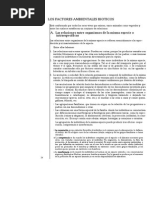 Los Factores Ambientales Bioticos y Sus Tipos de Relaciones