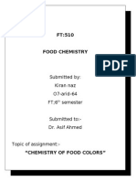 Chemistry of Food Colors