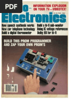 Radio Electronics July 1986 | PDF | Electronics | Electrical