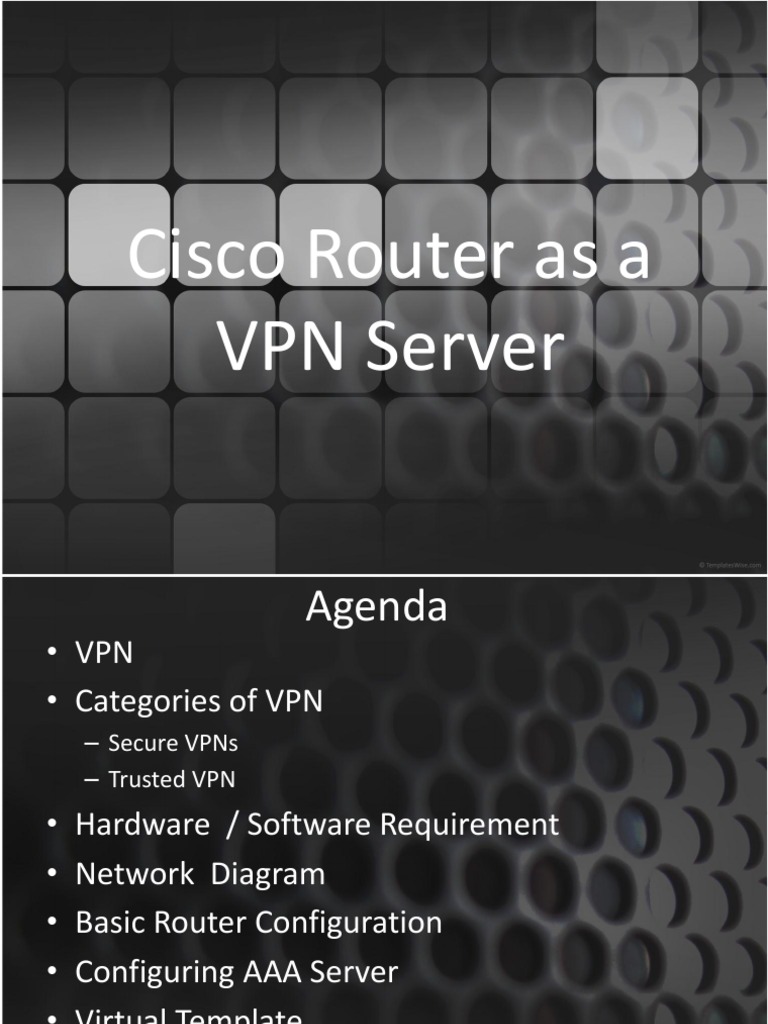 Cisco VPN Router Setup Guide | PDF | Virtual Private Network | Computer ...