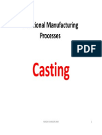 CASTING Traditional Manufacturing Processes