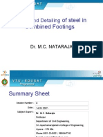 Design of Combined Footings by is 456 Ppt