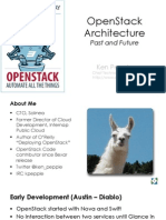 OpenStack Architecture Past and Future