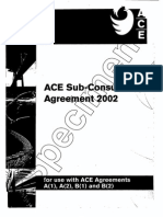 ACE Subconsultancy Agreement