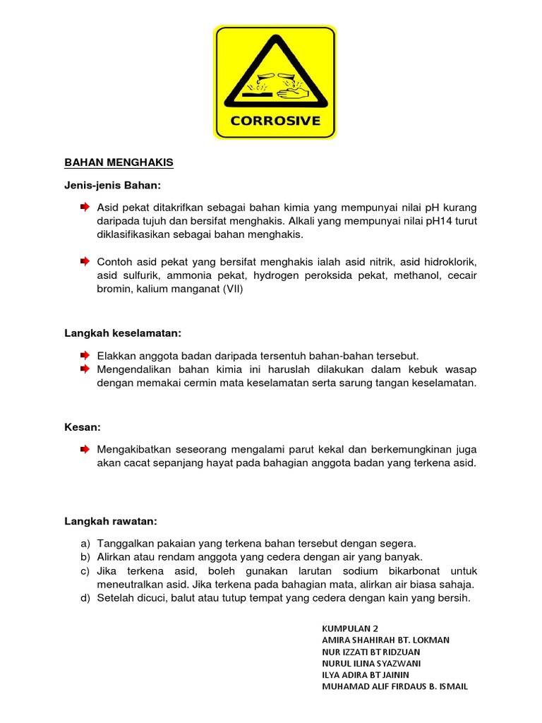 Bahan Menghakis