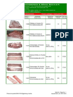 Product Catalogue of Frozen Pork Meat - Week 30