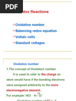 Chapter 8 Redox Reactions