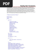 Reading Boot Parameters