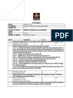 Assignment Drive Program Semester Subject Code & Name Bba203 & Financial Accounting BK Id Credit & Marks