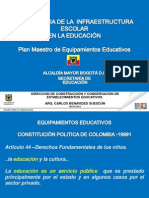 Importancia de La Infraestructura Escolar en La Educacion - PMEE