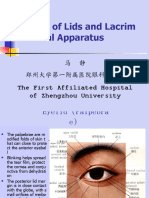Disease of Lids and Lacrim Al Apparatus: The First Affiliated Hospital of Zhengzhou University
