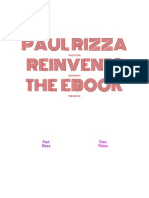 Paul Rizza Reinvents The Ebook