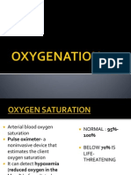 Oxygenation