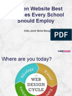 Top Ten Website Best Practices Every School Should Employ: Kelley Jarrett, Market Manager - Guide Creative