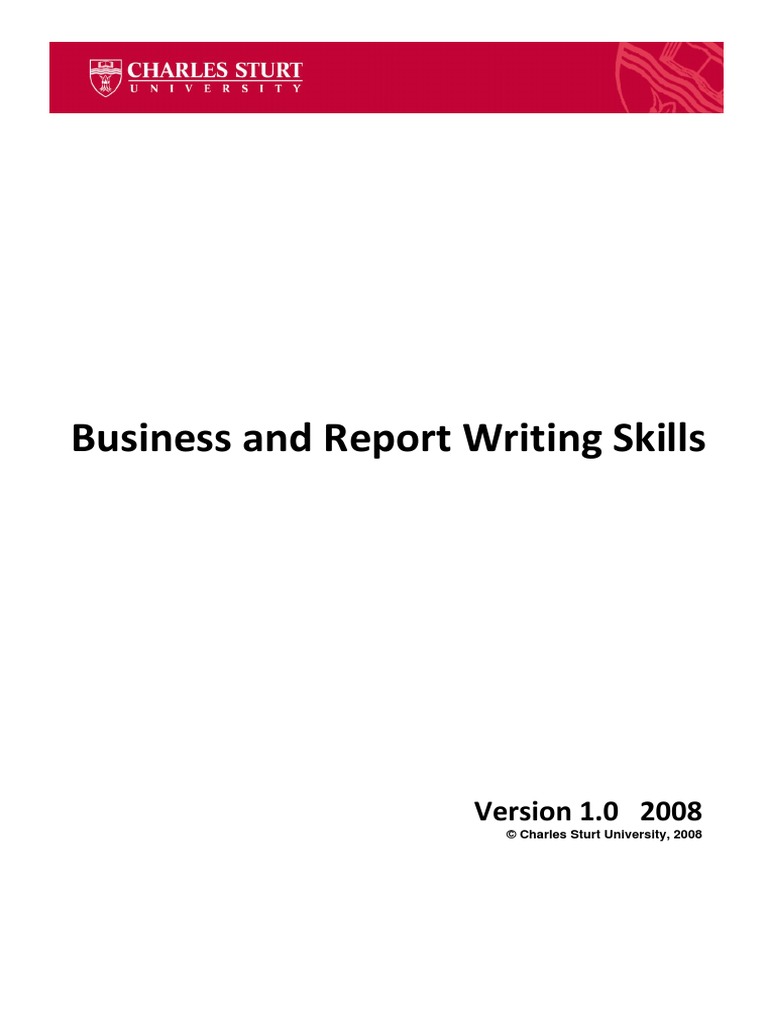 Business Report Writing Skills | PDF | Human Communication | Semiotics