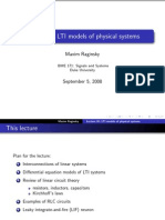 LTI Models and Differential Equations