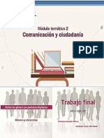 TRABAJO FINAL DE COMUNICACIÓN Y CIUDADANÍA