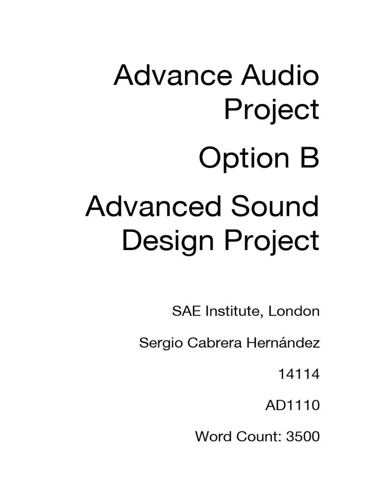 Advance Audio Project Creating A Multiband Compressor With Pure Data ...