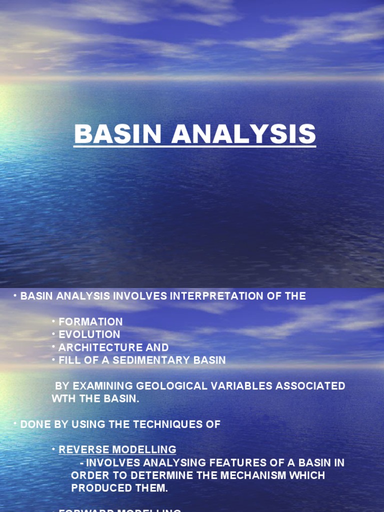 Basin Analysis Techniques and Importance | PDF | Sedimentary Basin ...